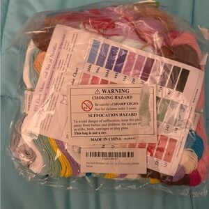 Iris Multicolor Embroidery Thread Collection